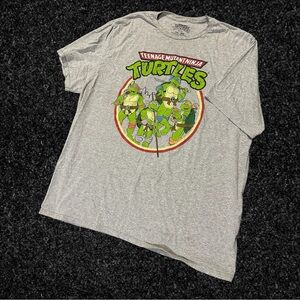 Nickelodeon Teenage Mutant Ninja Turtles Gray Tee